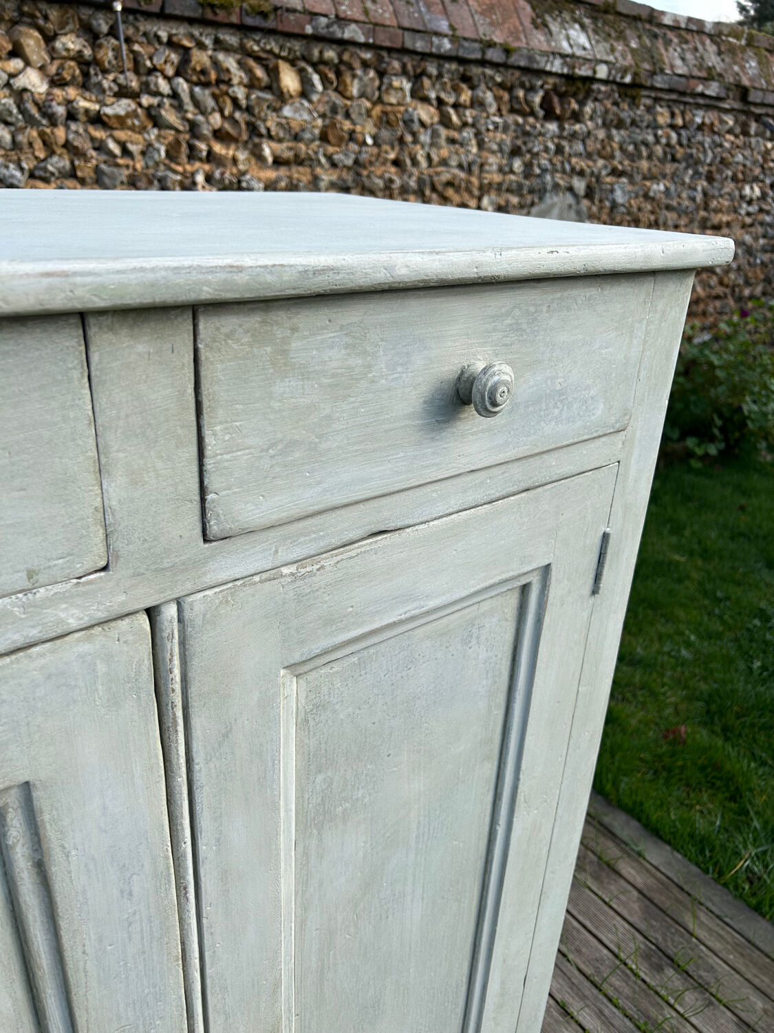 Antique country-style sideboard