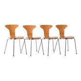 Ensemble de 4 chaises "Mosquito" par Arne Jacobsen