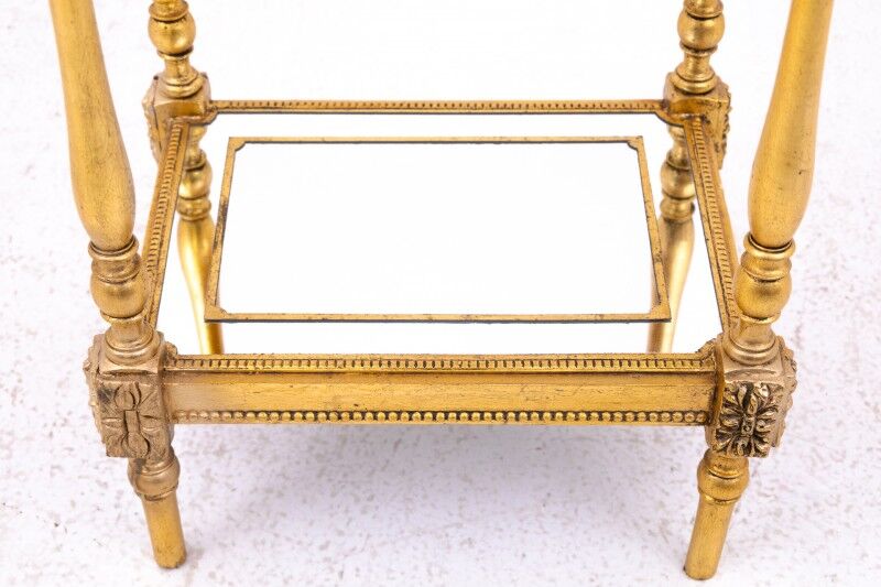 Antique table from around 1900, France.