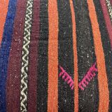 Vintage Turkish KIlim Cushion Cover, 60x60 cm