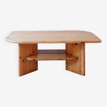 Grande table basse en pin