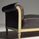 Canapé chaise longue français
