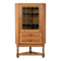 Brutalist Oak Corner Cabinet attributed to Henning Kjærnulf, Denmark, 1960s