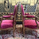 Paire de fauteuils de style Louis XV 19e