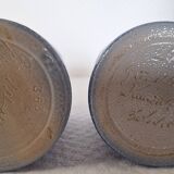 Cups in alsacian gre numbered and signed