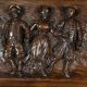 Important Regional Oak Mirror – Early 20th Century