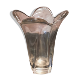 Cut glass vase