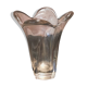 Vase en verre taillé
