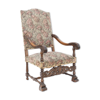 Fauteuil en noyer