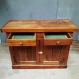 Solid wood office sideboard