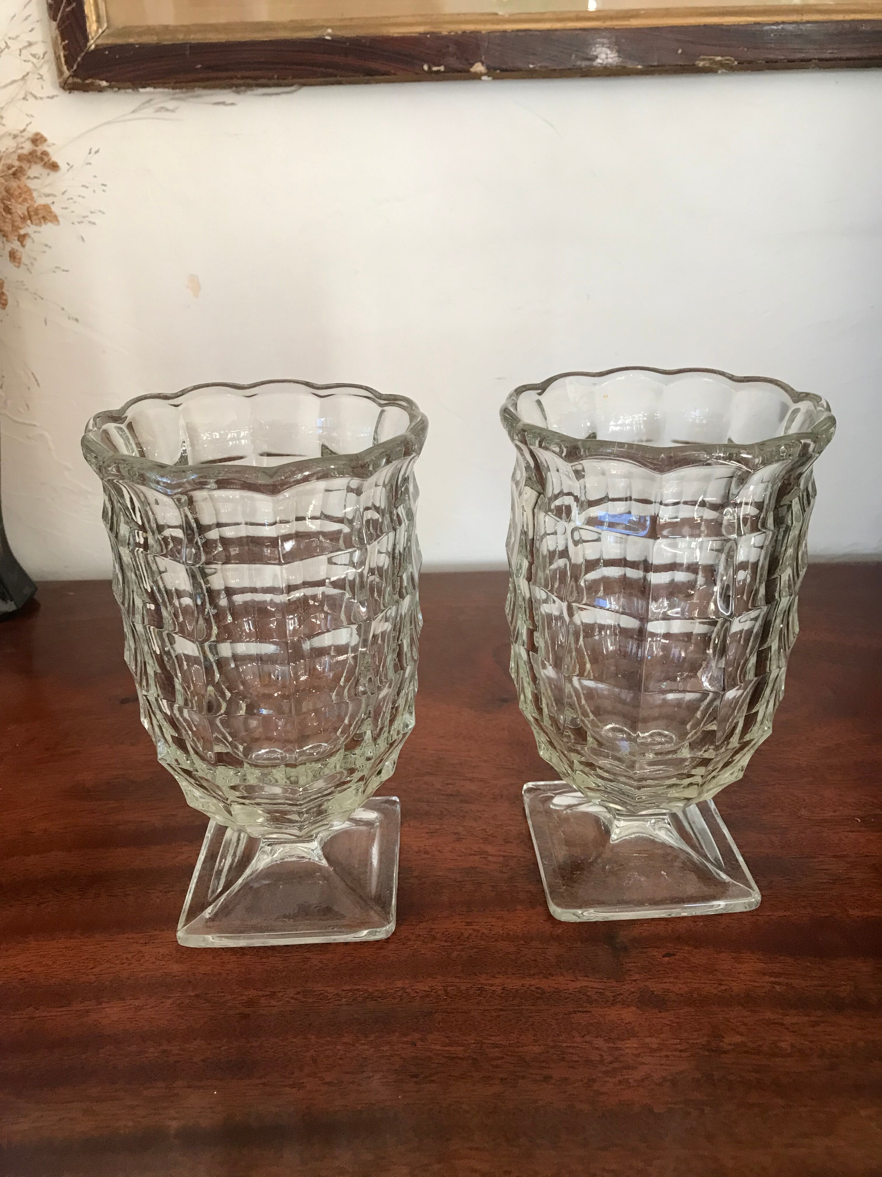 Vase Lobmeyr par Eduard Wimmer-Wisgrill circa 1930