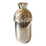 Vintage silver metal salt shaker WMF design 1970s