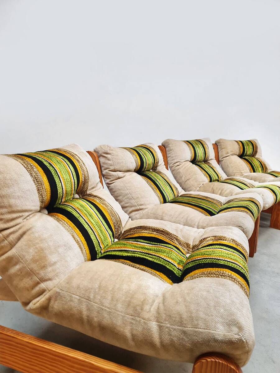 Vintage lounge chairs easy chair seventies