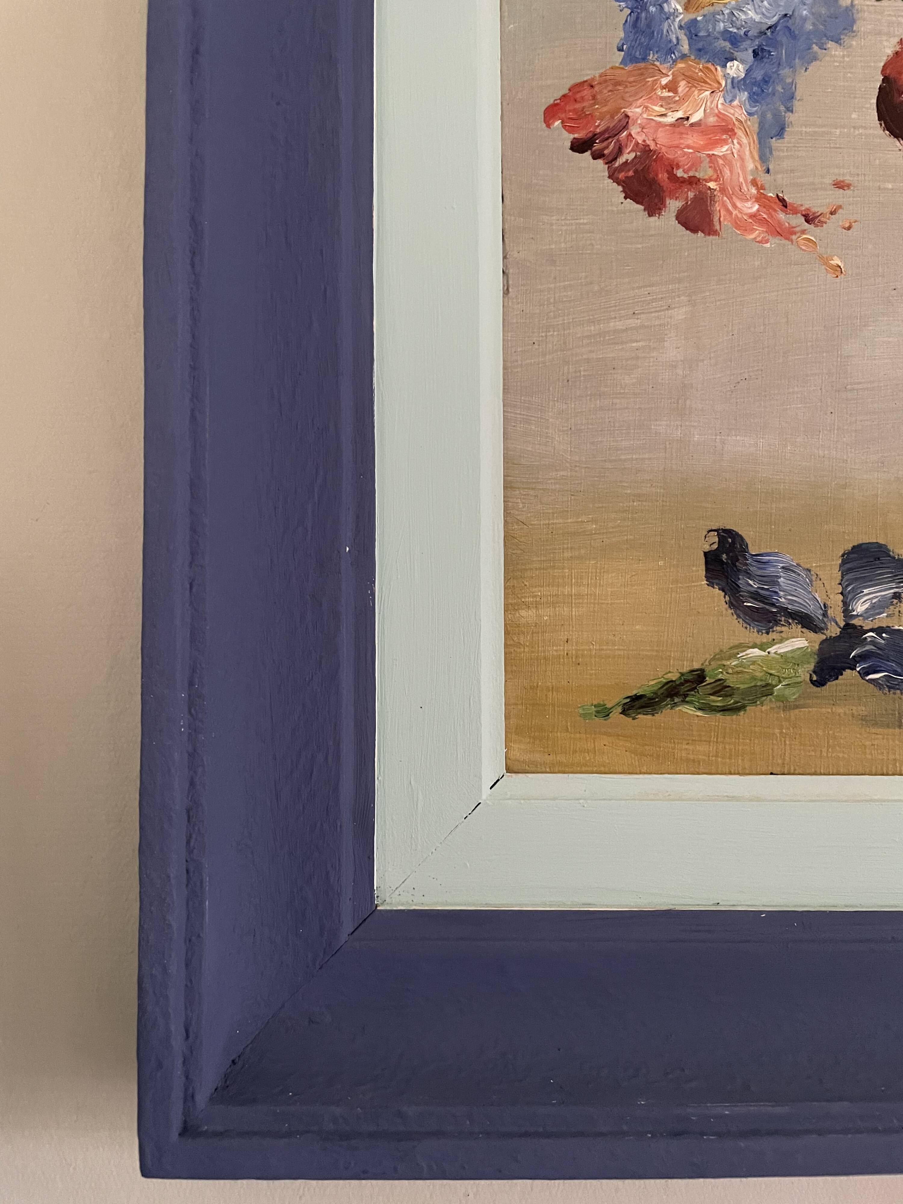 Old bouquet painting