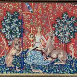 Tapestry made by hand