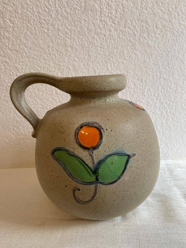 Vase pichet Scheurich Keramik West Germany vintage années 70