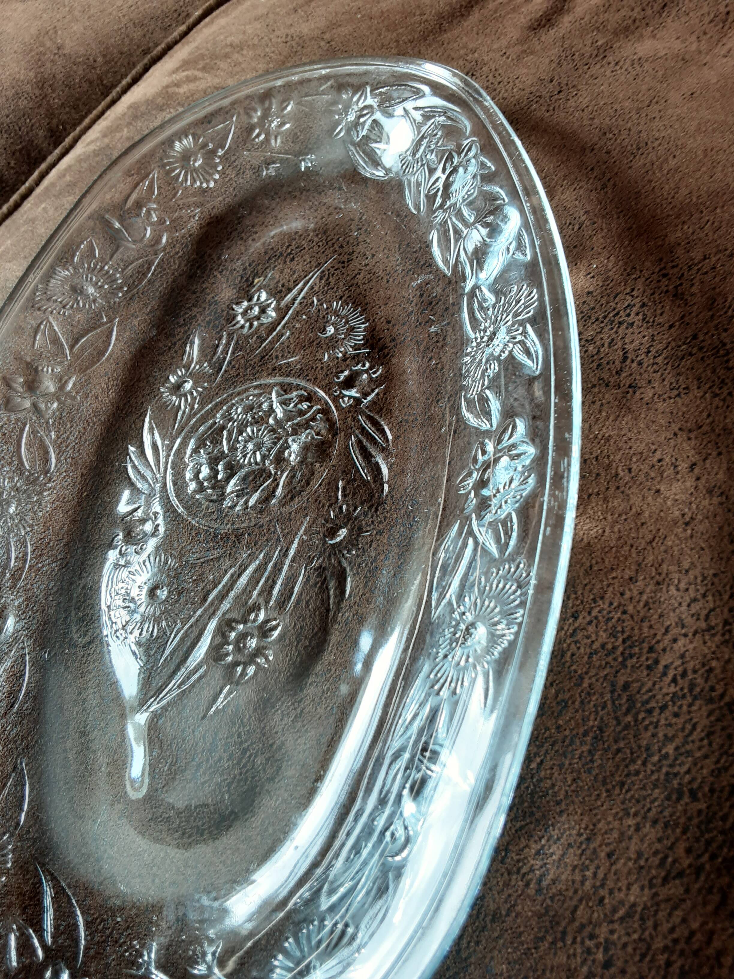 Original glass butter dish