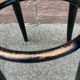 Thonet type curved wooden piano stool