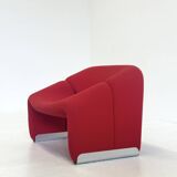 Artifort Groovy F598 M-Chair by Pierre Paulin in red