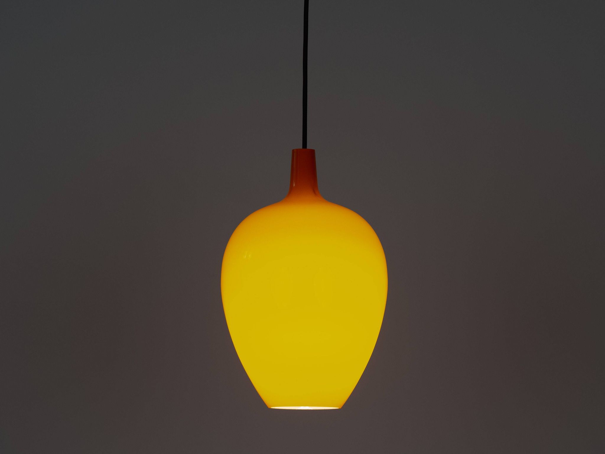 Suspension vintage danoise Pompei par Jo Hammerborg, Fog og Morup, 1963