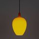 Suspension vintage danoise Pompei par Jo Hammerborg, Fog og Morup, 1963