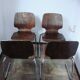 Ensemble de 4 chaises Kusch+Co Flötotto, années 1960.