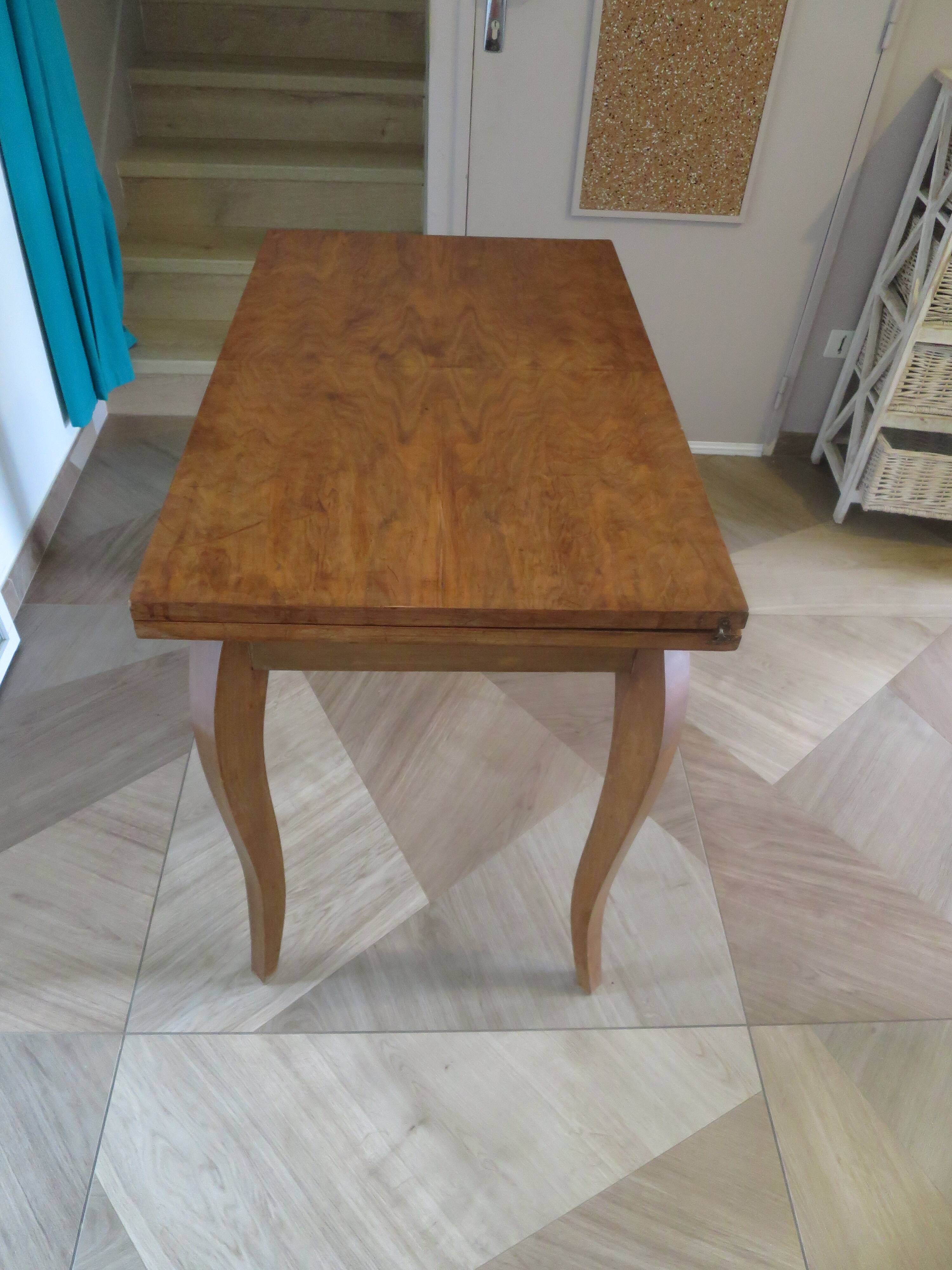 Table de salle à manger extensible, années 50-60