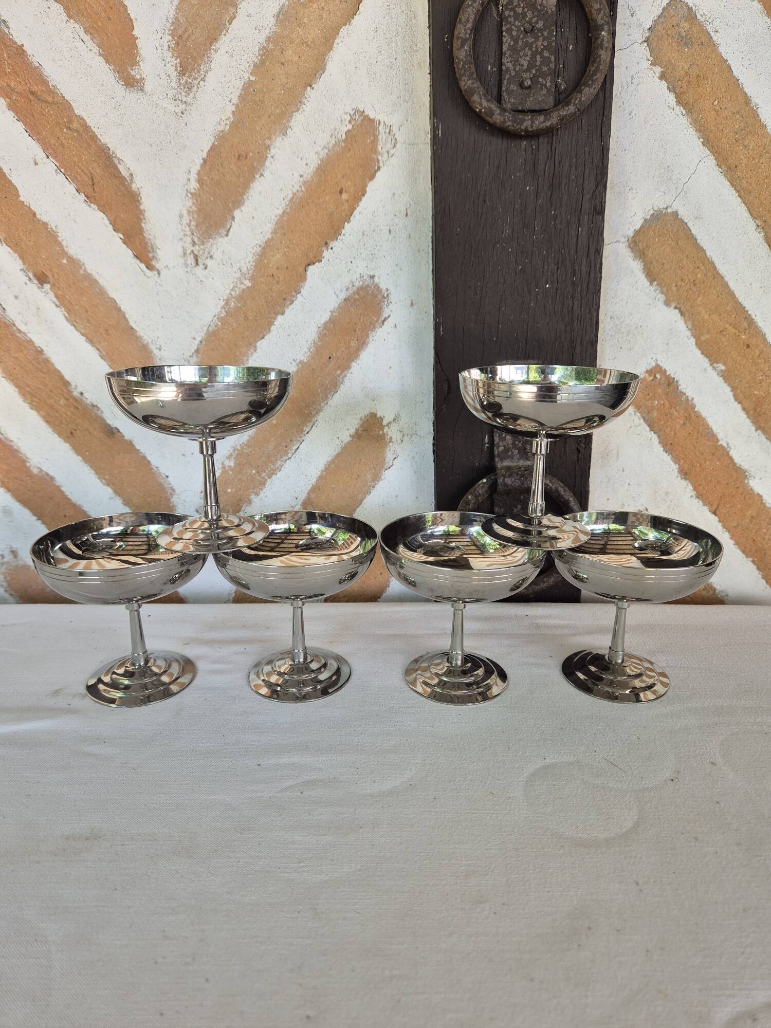 Remy Letang stainless steel ice cream cups