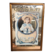 Old advertising mirror, Van Houten