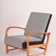 Art Deco Armchairs in Walnut attributed to Thonet, Germany, 1930s, Set of 2