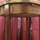 Louis XVI-style side table mahogany, marble