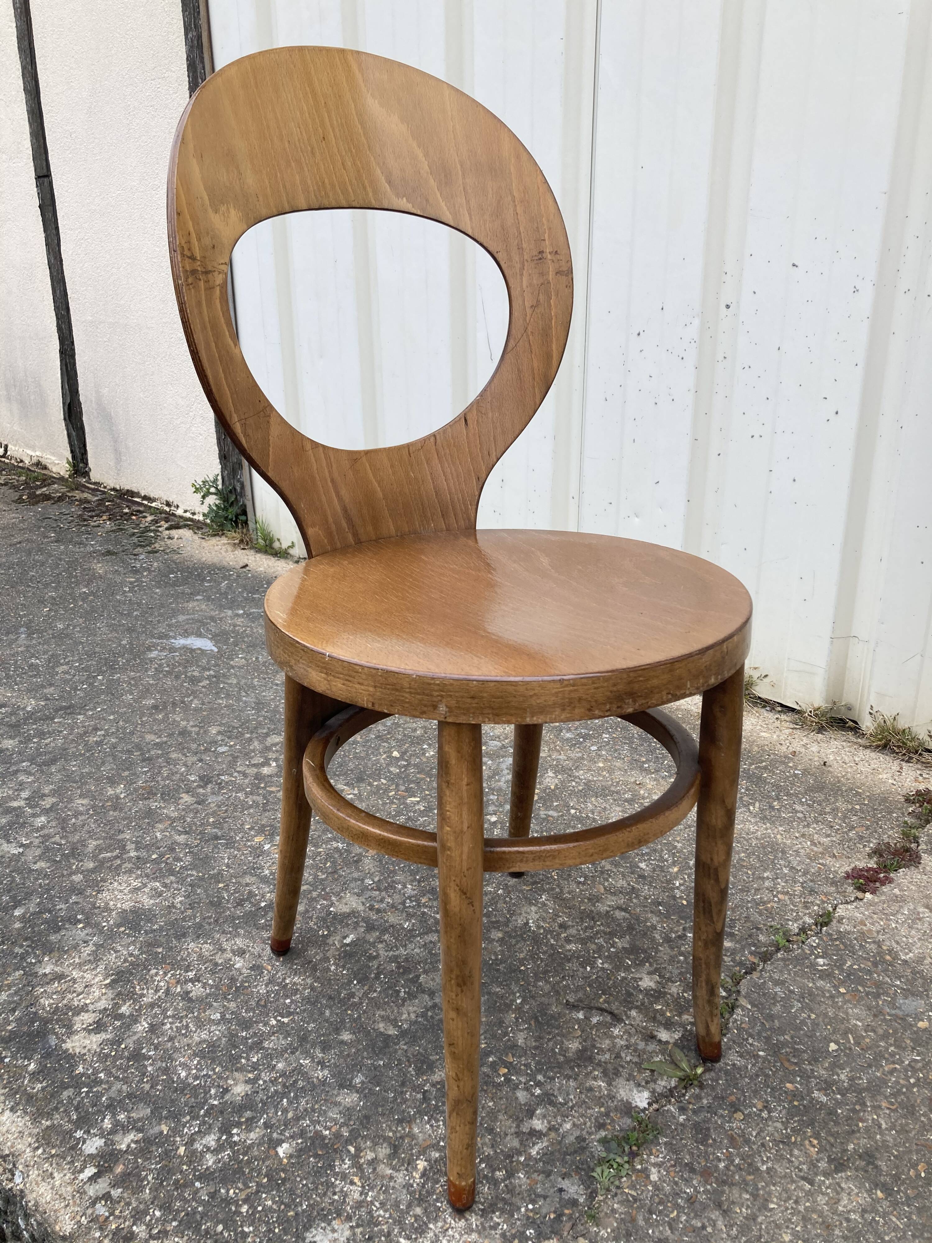 Set of 22 Baumann chairs model Seagull.