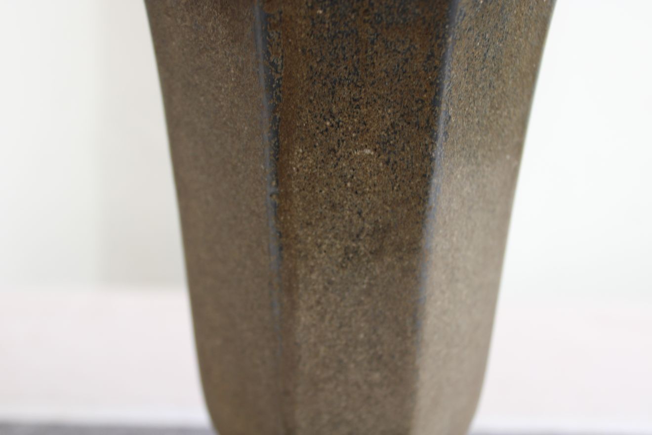 Cast iron vase