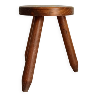 Tabouret tripode vintage années 60/70