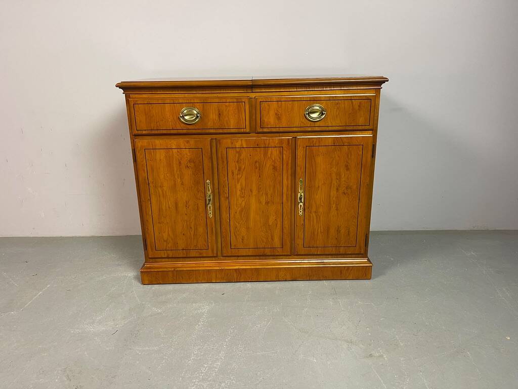 Drexel Heritage 1970s Campaign Dry Bar / Buffet Server