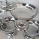 8 stainless steel 18/10 FCA style Létang and Rémi Jean Couzon cups