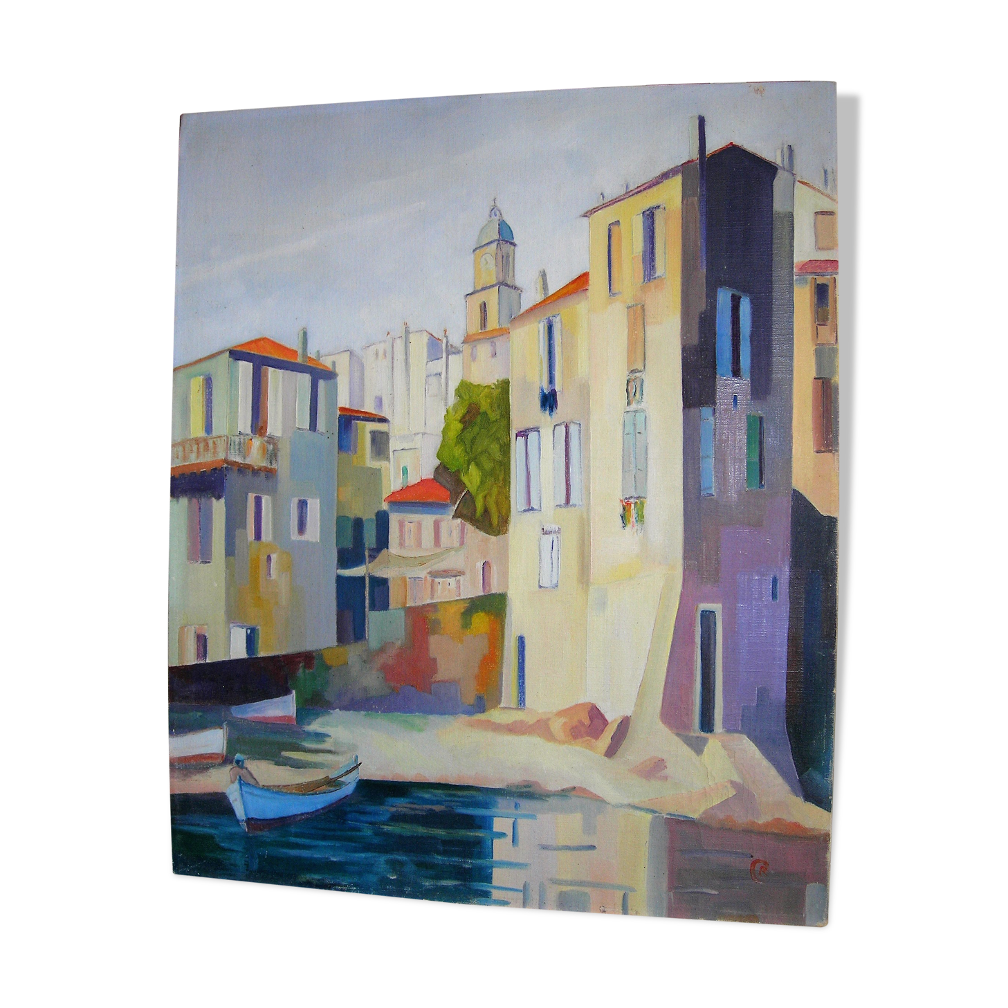 Village en bord de méditerranée