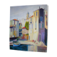 Village en bord de méditerranée