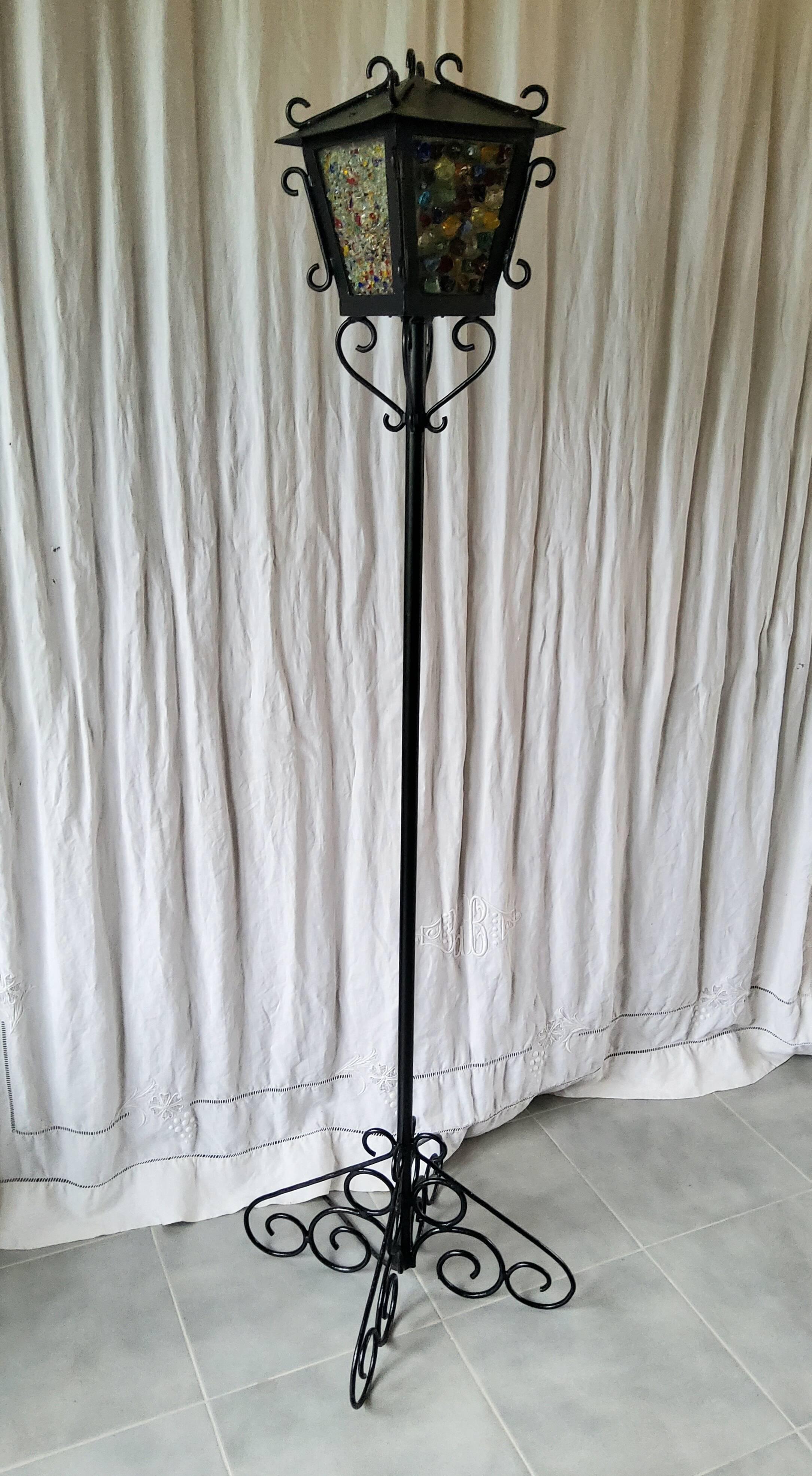 1950s floor lamp