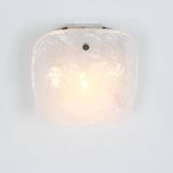 A pair of glass wall sconces by Kalmar, Austria, 1960s.