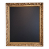 Tableau ardoise encadrement de style à la feuille d'or