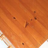 Low pine chest of drawers from the 1970s with 3 drawers.