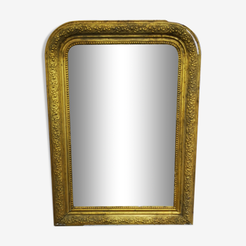 Miroir Louis Philippe fin XIXème 75 cm