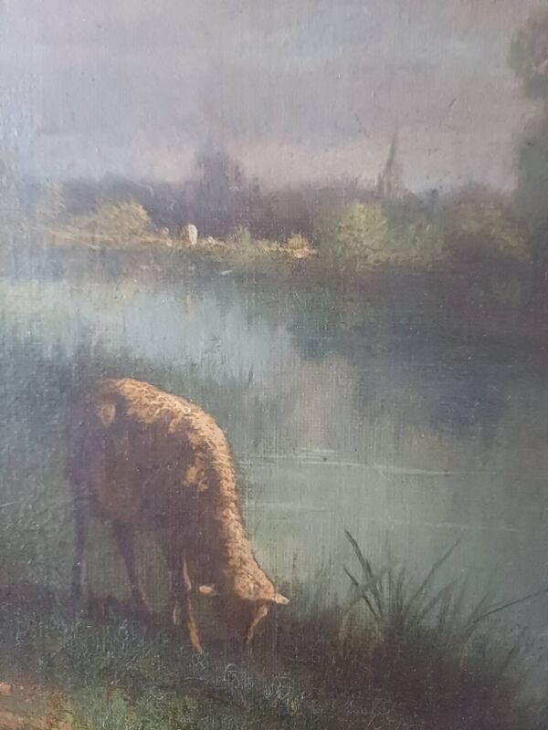 Le cheval de halage par Antonio CORTES