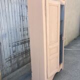 Painted cupboard made of solid wood