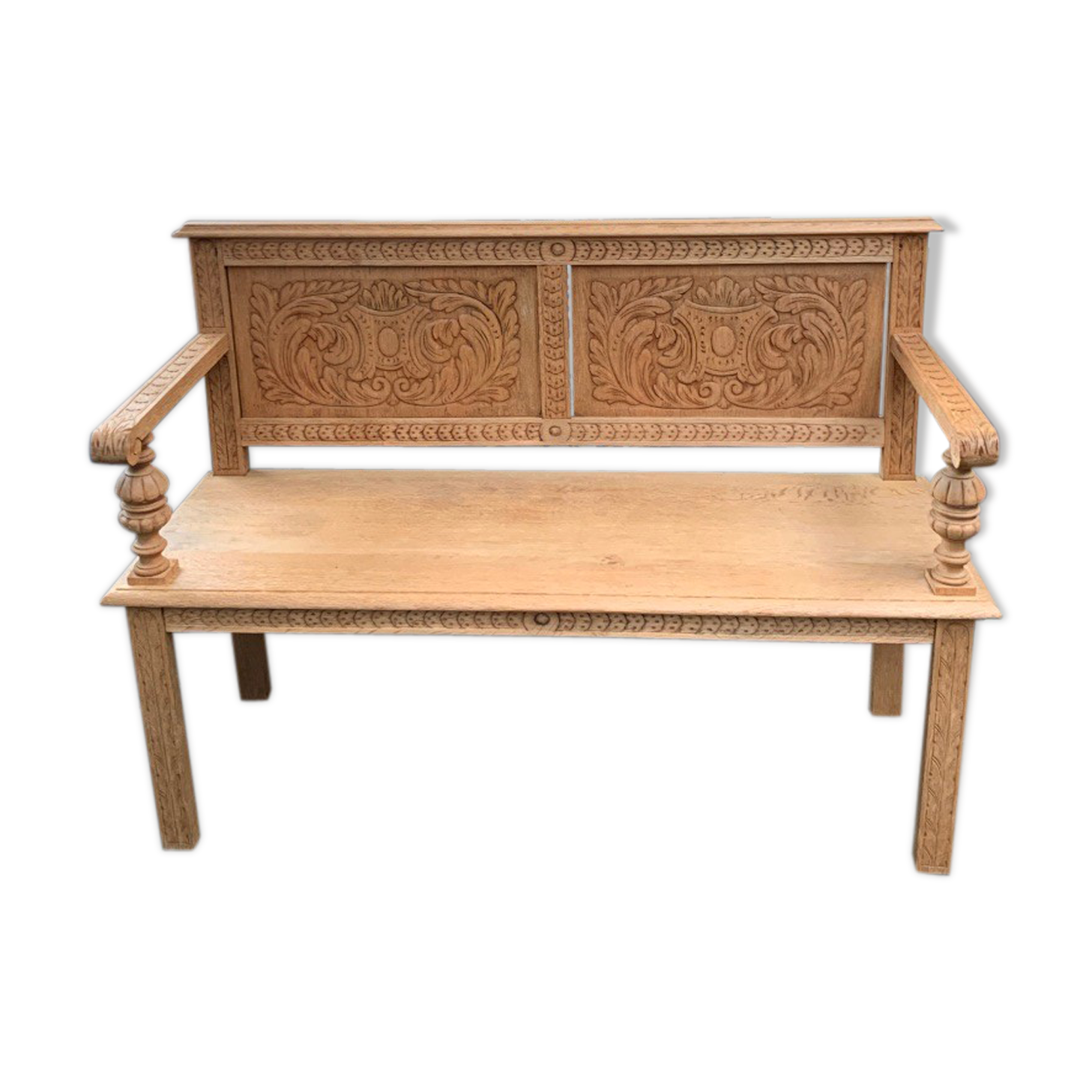 Renaissance-style bench