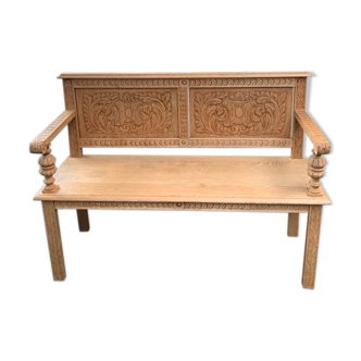 Renaissance-style bench