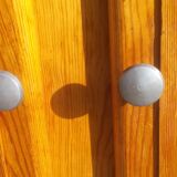 Mado sideboard in solid wood, wooden top