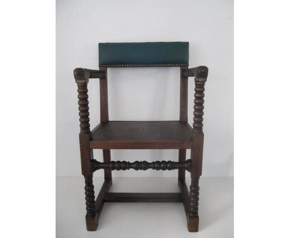 Fauteuil renaissance Louis XIII