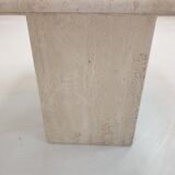 Italian Travertine Coffee Table, 1980's